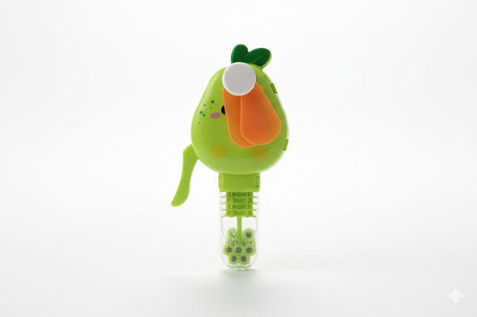 Handheld Fruit Shape Toy Fan for Kids – Cute Cartoon Design, Safe Soft Blades, Portable Mini Fan for Summer Play & Cooling (Random Design)