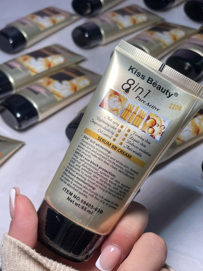 8-in-1 BB Collagen Liquid Foundation – Full Coverage, Long Lasting & Hydrating (65ml, Shades 110 & 115)