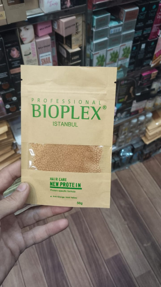Bioplex Hair Protein Treatment 50 – No Damage Formula For Bleaching And Coloring | Protein Balls For Soft, Shiny, And Healthy Blonde Hair
