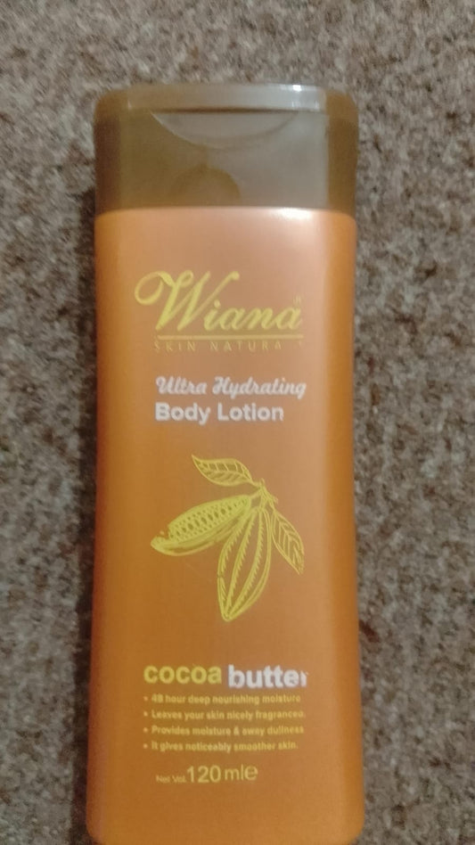 Wiana Cocoa Butter Body Lotion | Deep Moisturizing & Nourishing Cream for Soft, Smooth, Glowing Skin – 400ml