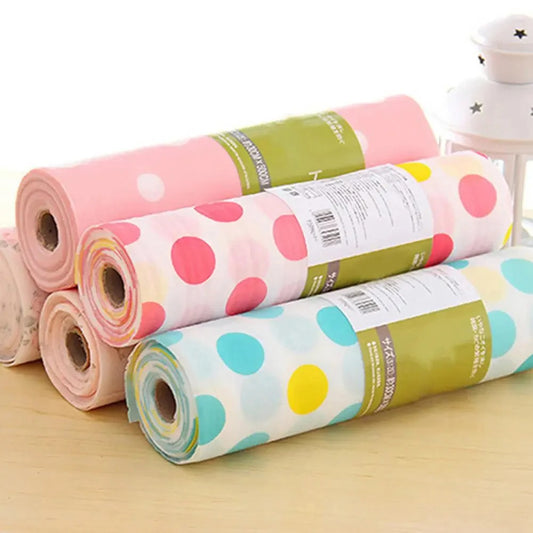 Kitchen Polka Foamic Sheet – Waterproof & Oil Resistant Decorative Cover for Walls and Counters.45x150cm. Random Colors