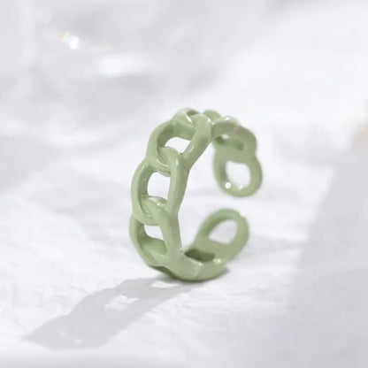 BRJ-180 Metal Funky Korean Rings