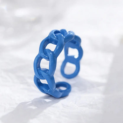 BRJ-180 Metal Funky Korean Rings