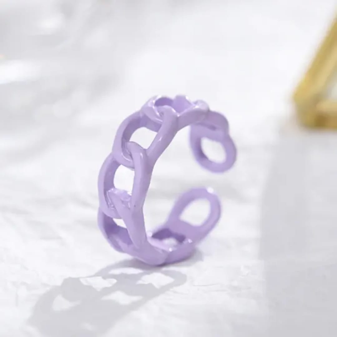 BRJ-180 Metal Funky Korean Rings
