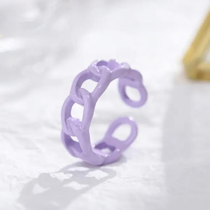 BRJ-180 Metal Funky Korean Rings