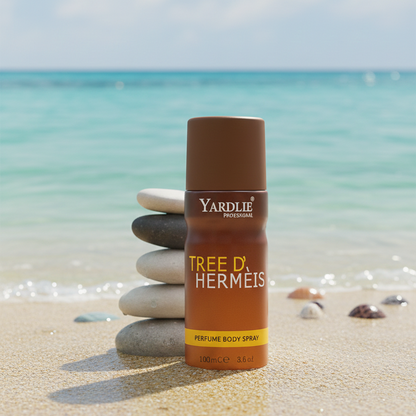 Yardlie Professional TREE D' HERMEIS Perfume Body Spray (150ml): Earthy, Woody, and Elegant Aromatic Deodorant for Men.