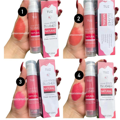 Tuz Long Lasting Liquid Blush Flawless Coverage Natural Tint Easy Blend Smooth Application