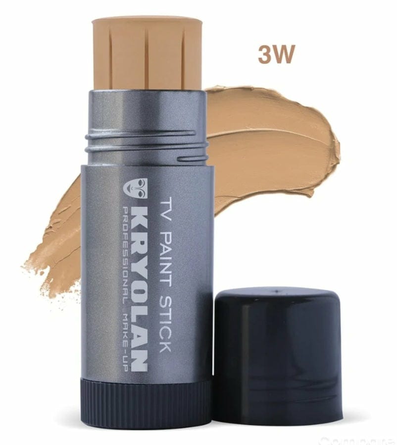 Kryolan TV Paint Stick Foundation Offering Professional Coverage With Smooth Application And Long Lasting Finish - 2W
