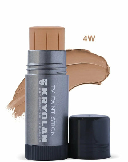 Kryolan TV Paint Stick Foundation Offering Professional Coverage With Smooth Application And Long Lasting Finish - 2W