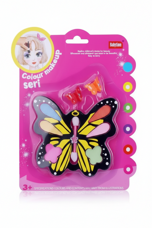 Mini Butterfly Makeup Kit for Kids – Fun Pretend Play Beauty Set