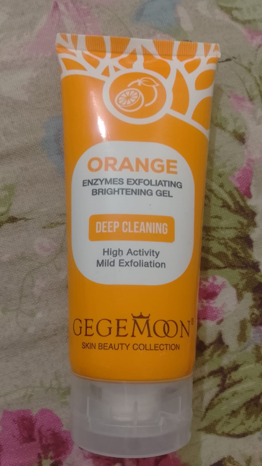 Orange Exfoliating Dead Skin Remover Gel | 120ml | Smooth & Refreshing Skin Care - Without Box (GegeMoon)