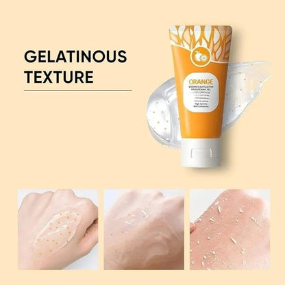 Orange Exfoliating Dead Skin Remover Gel | 120ml | Smooth & Refreshing Skin Care - Without Box (GegeMoon)