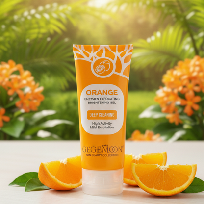 Orange Exfoliating Dead Skin Remover Gel | 120ml | Smooth & Refreshing Skin Care - Without Box (GegeMoon)