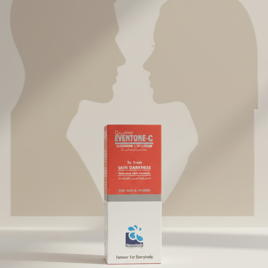 Eventone-C Glutathione & Vitamin C Cream – Intensive Skin Fairness & Dark Spot Care for Men & Women