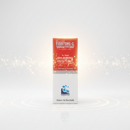Eventone-C Glutathione & Vitamin C Cream – Intensive Skin Fairness & Dark Spot Care for Men & Women