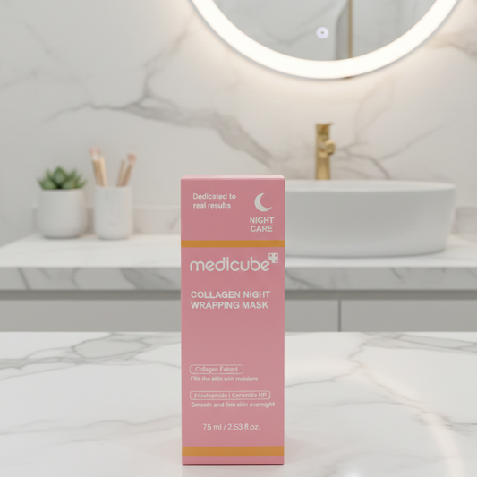 Medicube Collagen Night Cocoon Mask – Wake Up to Firmer, Plumper Skin | Night Wrapping Care | 75 ml