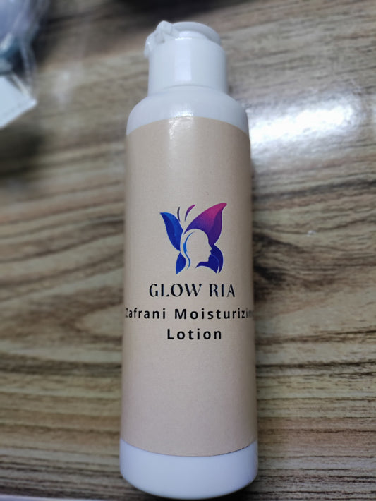 Glow Ria Zafrani Moisturizing Body Lotion – Deep Hydration & Natural Glow, 120 ml | 1 Pc