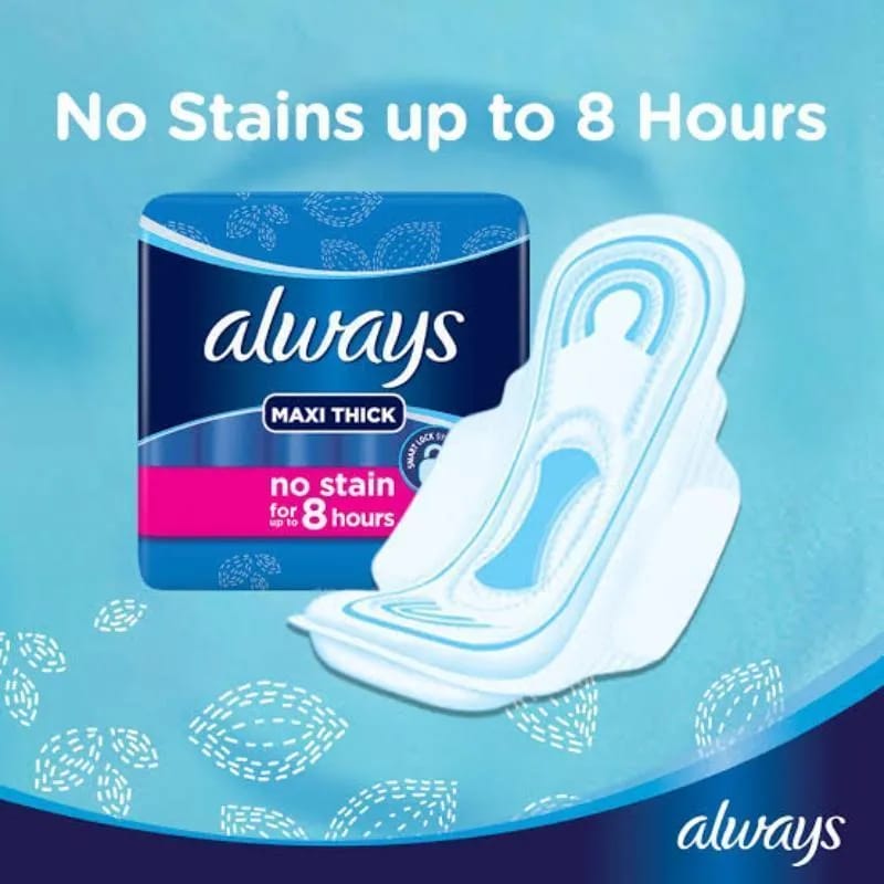 Always 9 Pcs Cotton Sanitary Pads – Soft, Comfortable & Reliable Protection
