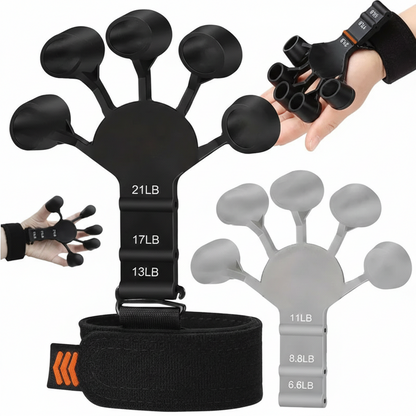 1Pcs Silicone Gripster Grip Strengthener Finger Stretcher Hand Grip Trainer Gym Fitness Training And Exercise Hand Strengthened