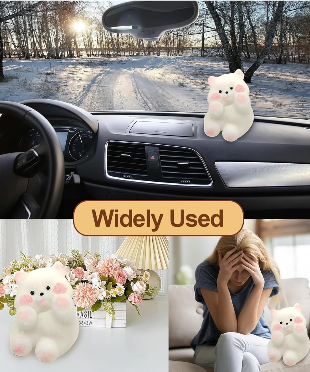 Squishy Stress Relief Funny Novelty Cute Animals Stress Relieving Fidget for Boys Girls Birthday Party