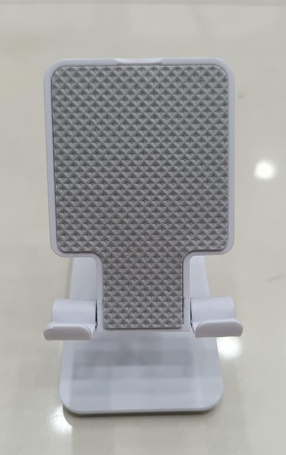 Adjustable Desktop Phone Holder Stand – Universal Mobile Stand with Angle & Height Adjustment | Foldable Anti-Slip Cell Phone Holder for All Smartphones