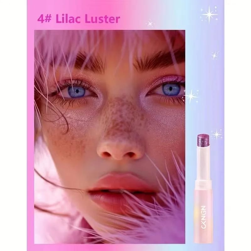2 In 1 Jelly Shiny Shimmering Eyeshadow Stick | Long Lasting Glow Makeup Stick | Shades 1