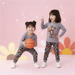 Bear & Basketball Kids Summer Wear