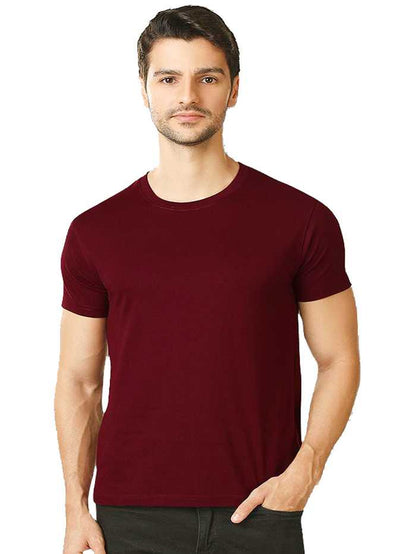 Best Quality Plain Short Sleeve Round Neck Basic T-shirt for Men/Boys
