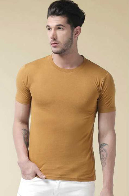 Best Quality Plain Short Sleeve Round Neck Basic T-shirt for Men/Boys