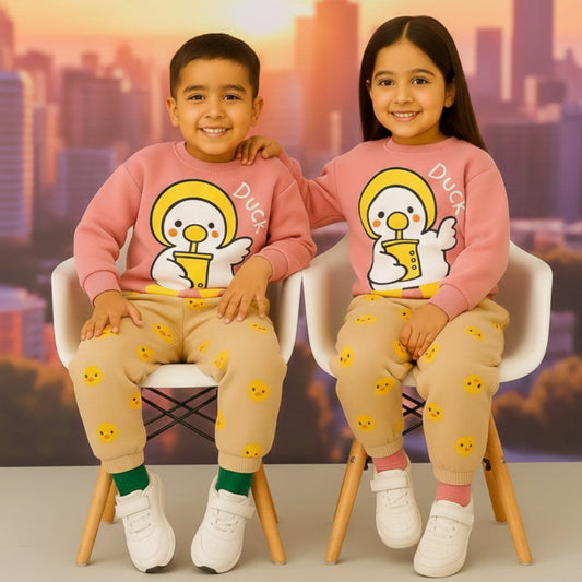 Pink Duck Kids Winter Panel Tracksuit