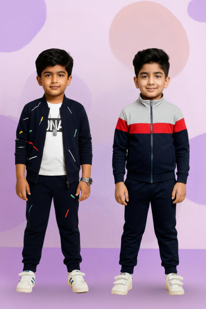 Deal 21- Pack of 2 Boys Printed Suits