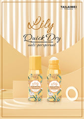 Antiperspirant Underarm Roll-On Deodorant Stick - Lily