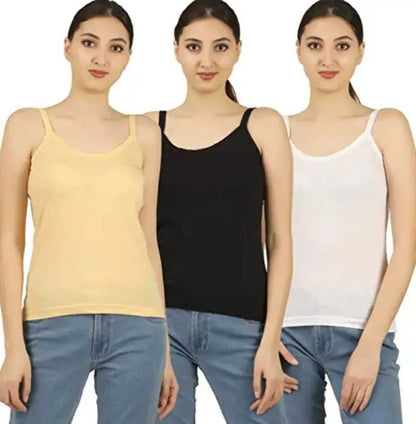 Pack of 3 – Camisoles & Slips For Women/Girls