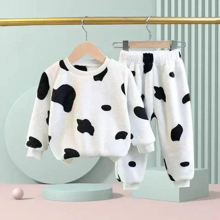Kids Black & White Winter Wear Outfit