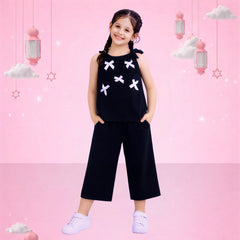 Midnight Bow Co-Ord Set