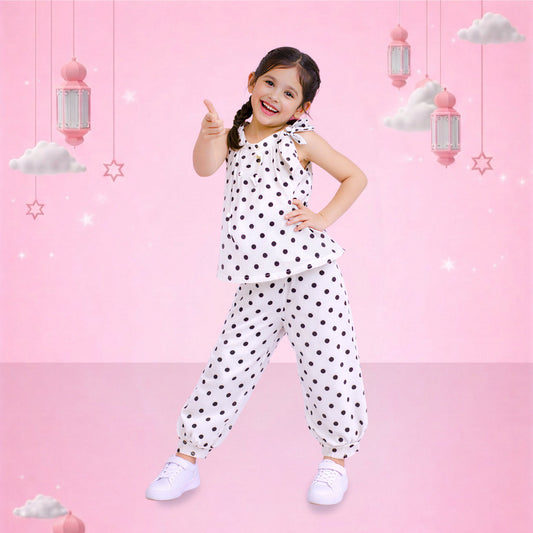 Polka Charm Kids CoOrd Set