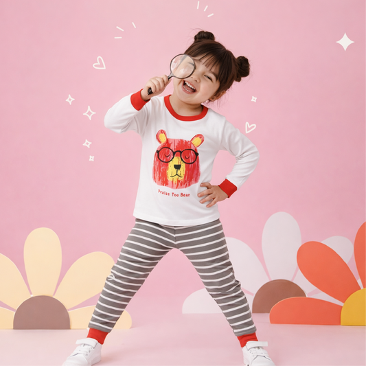 White Tree Bear Kids wear