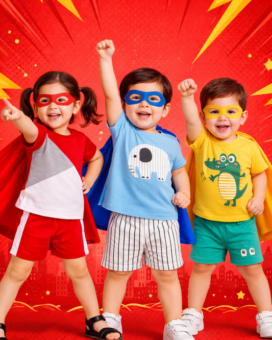 Mini Brave Champs Outfit (Pack of 3)