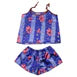Valerie Digital print silky satin Night wear Cami set for women with eye mask and scrunchies