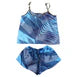 Valerie Digital print silky satin Night wear Cami set for women with eye mask and scrunchies